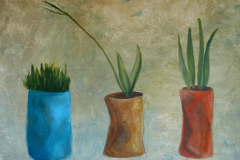 Latas Plantadas (Acrílico) (92x73 cm)