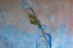 Tulipán Azul (Acrílico) (73x92 cm)
