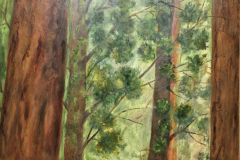 Bosque otoñal, Óleo/Lienzo (100x73cm)