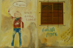 Grafitos habaneros, Óleo/Lienzo (81x65cm)
