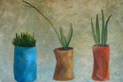 Latas Plantadas (Acrílico) (92x73 cm)