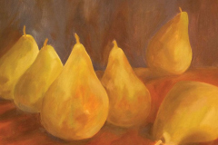 Peras gigantes, Óleo/Lienzo (100x81cm)