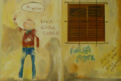 Grafitos habaneros, Óleo/Lienzo (81x65cm) - Vendido