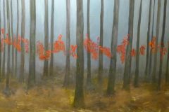 Gran bosque japones, Óleo/Lienzo (146x97cm)